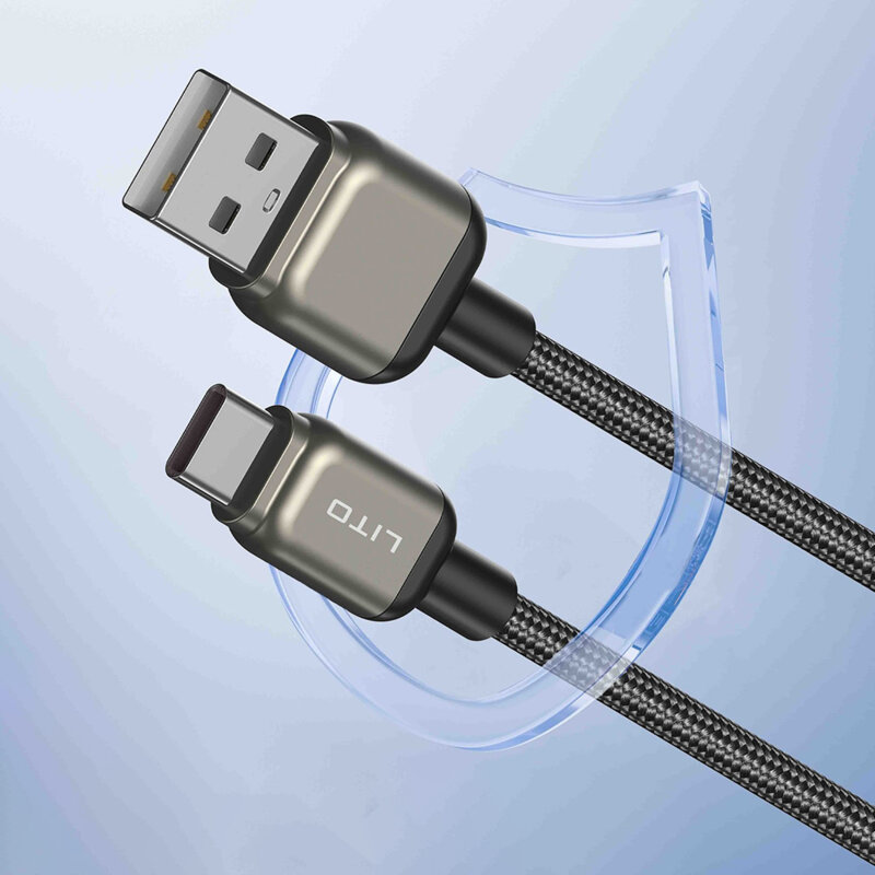 Cablu de date Fast Charging USB la Type-C Lito, LD17