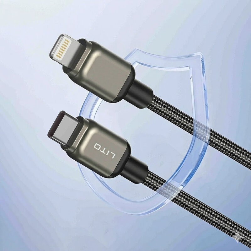 Cablu de date Fast Charging Type-C to Lightning Lito, LD17