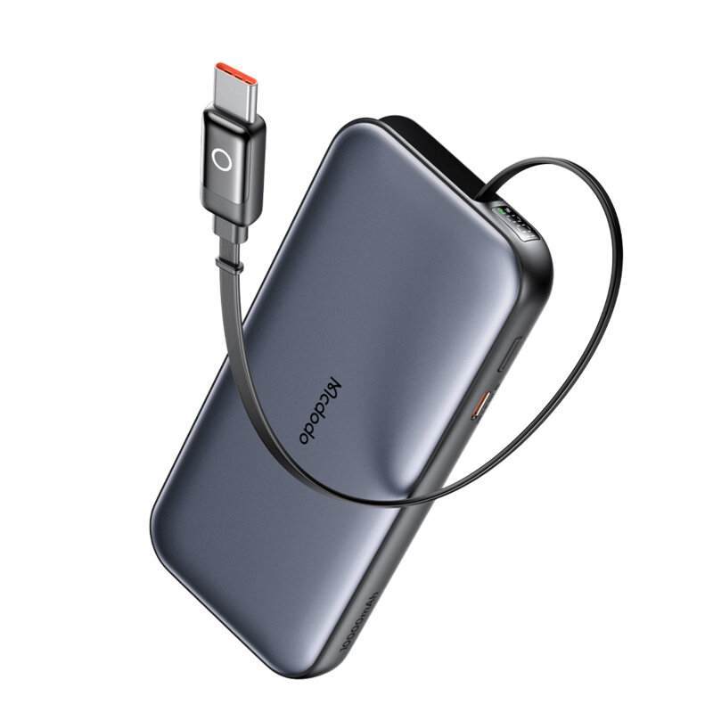 Baterie externa 10000mAh cu cablu, Mcdodo MetaFree Series, MC-5920