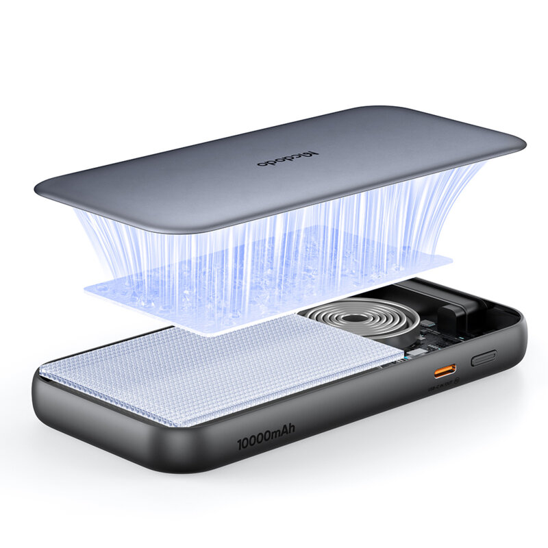 Baterie externa 10000mAh cu cablu, Mcdodo MetaFree Series, MC-5920