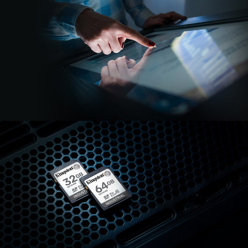 Card MicroSDHC 32GB cu adaptor SD Kingston Industrial, SDCIT2/32GB