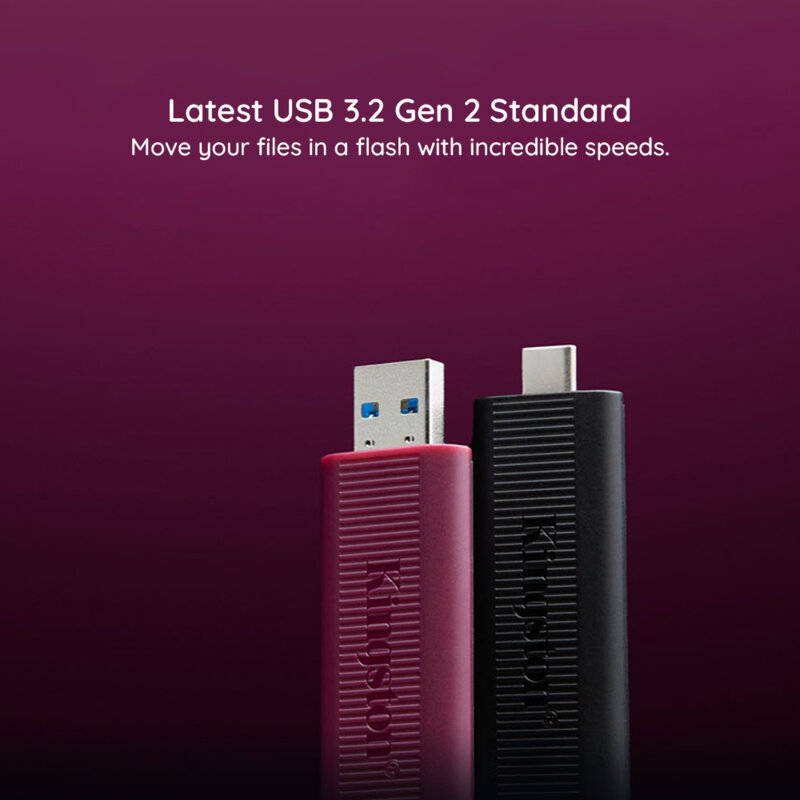 Stick Type-C 256GB Kingston DataTraveler Max, negru, DTMAX/256GB