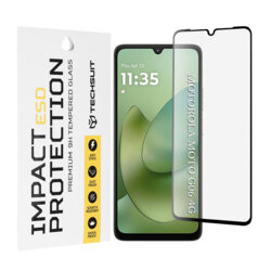 Folie sticla Motorola Moto G06 Techsuit ESD Glass, negru