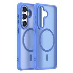 Husa Samsung Galaxy S26 Techsuit HaloFrost II MagSafe, albastru