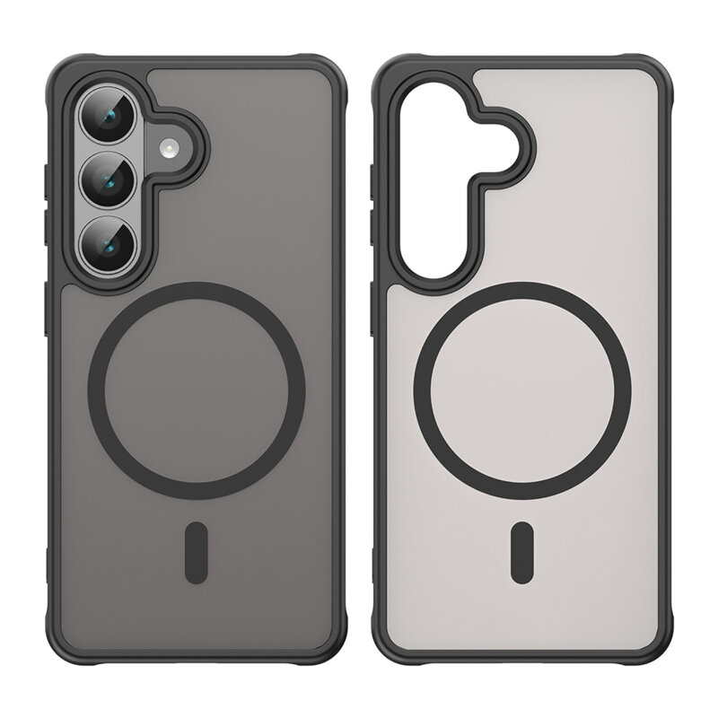 Husa Samsung Galaxy S26 Techsuit HaloFrost II MagSafe, negru