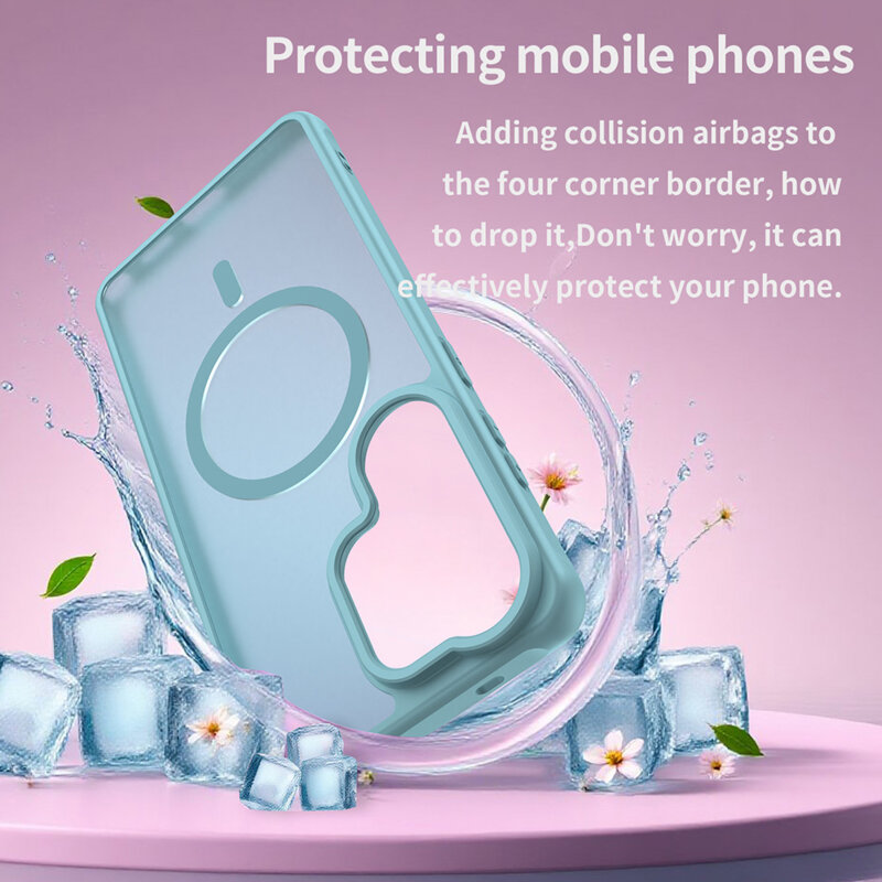 Husa Samsung Galaxy S26 Ultra Techsuit HaloFrost II MagSafe, verde menta