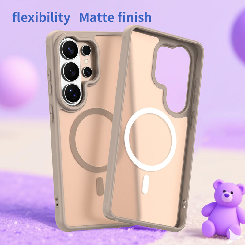 Husa Samsung Galaxy S26 Ultra Techsuit HaloFrost II MagSafe, auriu