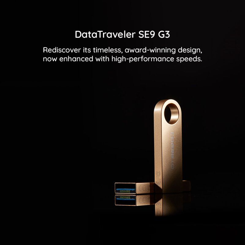 Stick USB 64GB premium Kingston DataTraveler SE9 G3, negru, KE-U2X64-1AC