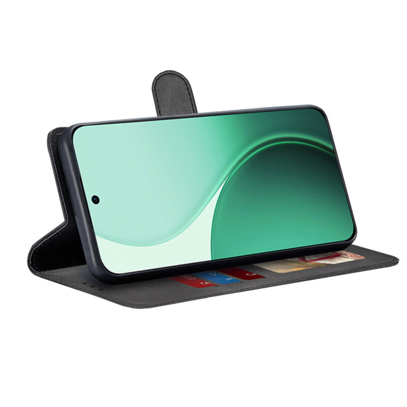 Husa 360 Oppo Reno14 Techsuit Diary Book, negru