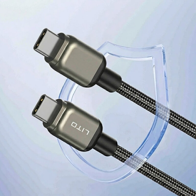 Cablu de date Fast Charging Type-C la Type-C Lito, LD17