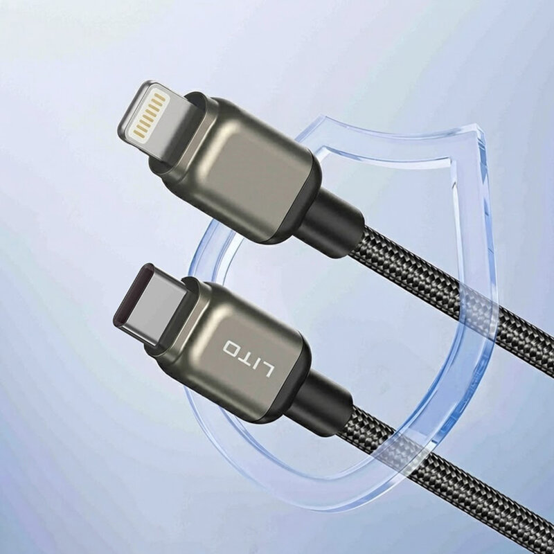 Cablu de date Fast Charging Type-C to Lightning Lito, LD17