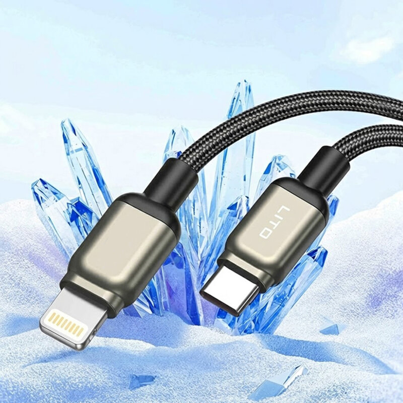 Cablu de date Fast Charging Type-C to Lightning Lito, LD17