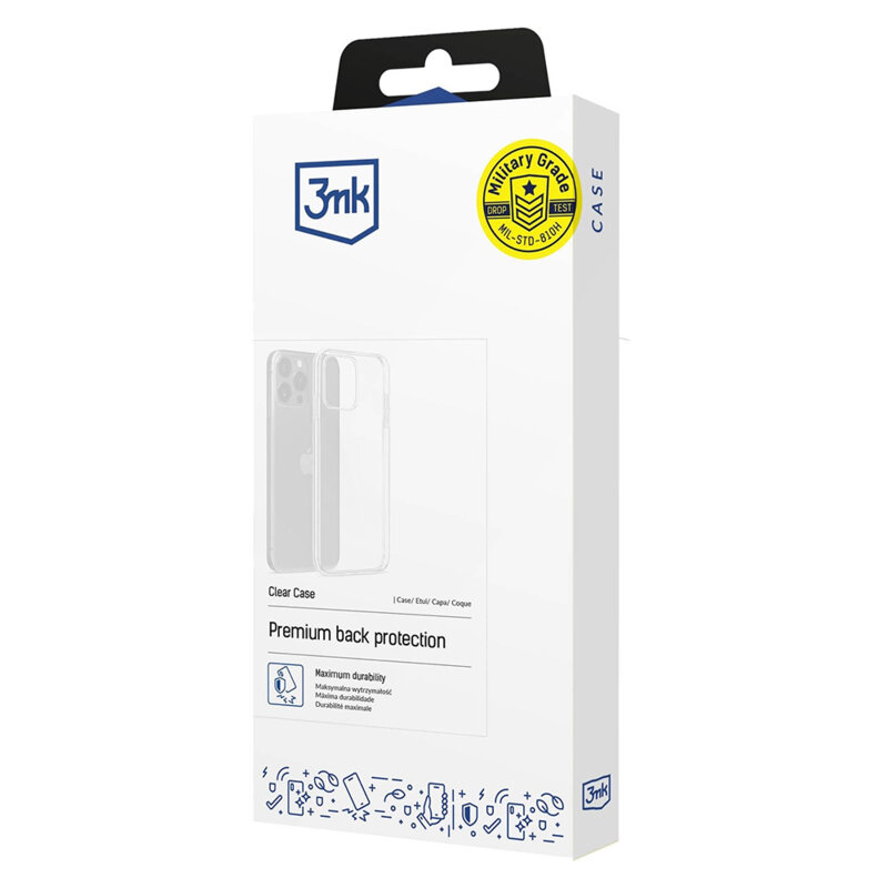 Husa Samsung Galaxy A26 5G 3mk Clear Case, Transparent