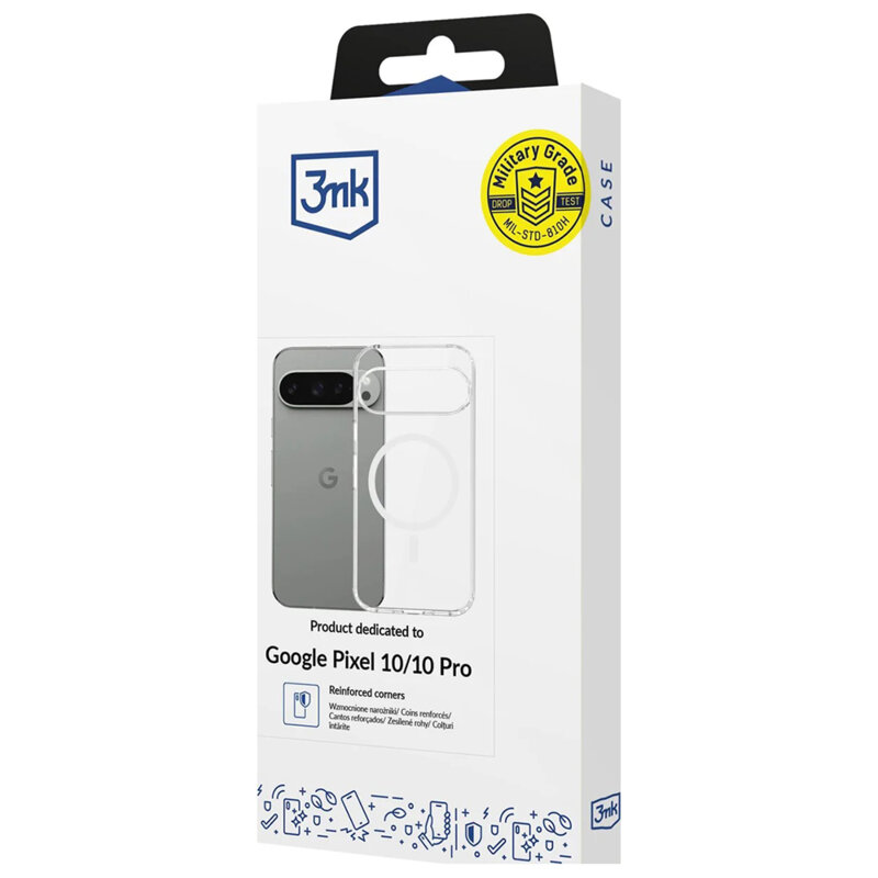 Husa Google Pixel 10 3mk Armor MagCase, transparenta