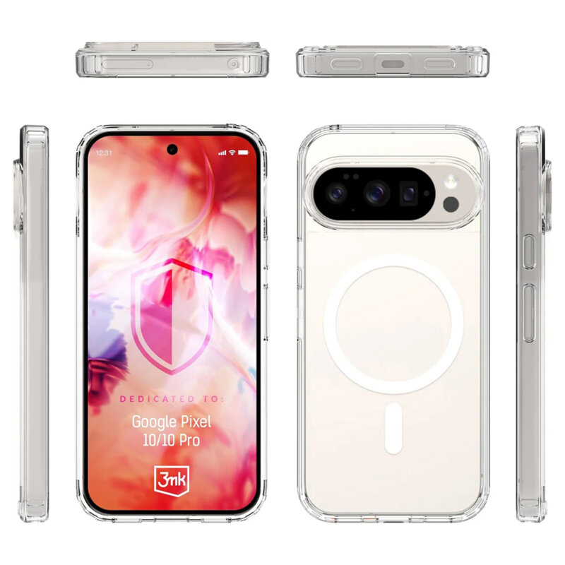 Husa Google Pixel 10 Pro 3mk Clear Case, transparenta