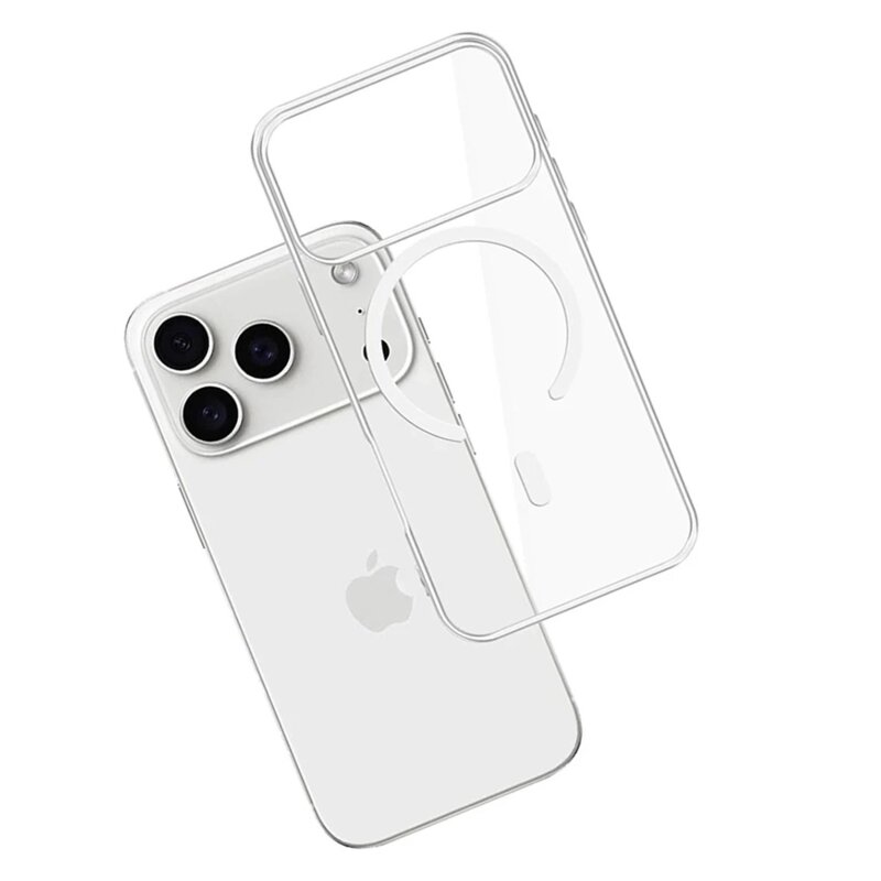 Husa iPhone 17 3mk MagCase, transparenta