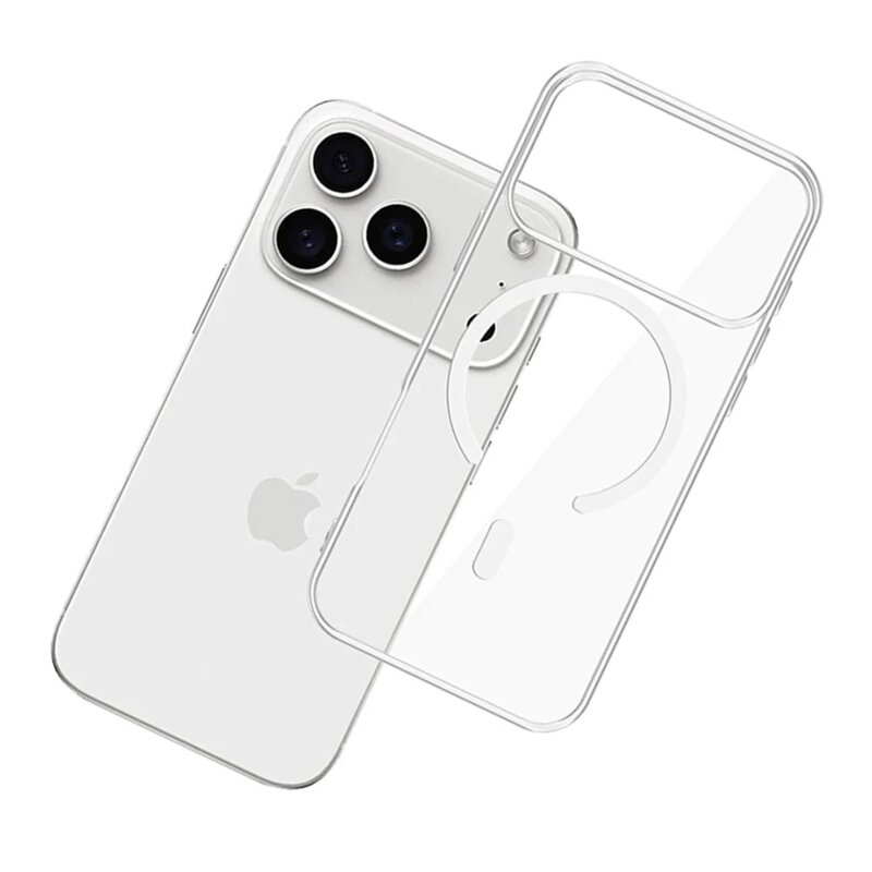 Husa iPhone 17 3mk MagCase, transparenta
