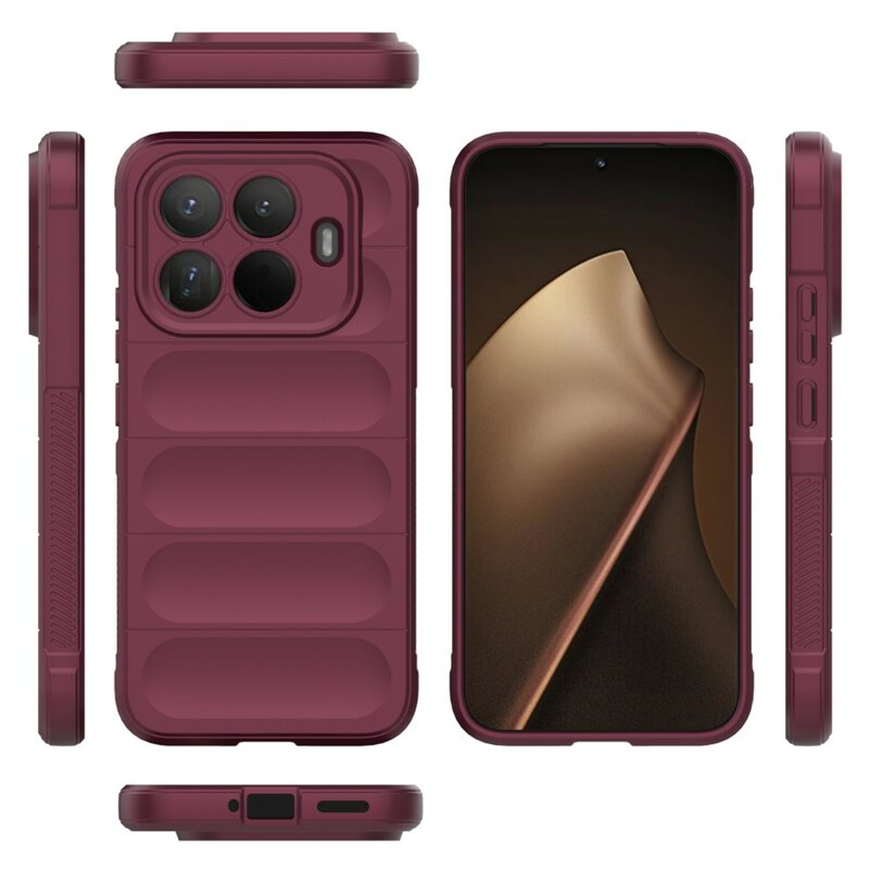 Husa Xiaomi 15T Pro Techsuit Magic Shield, bordo
