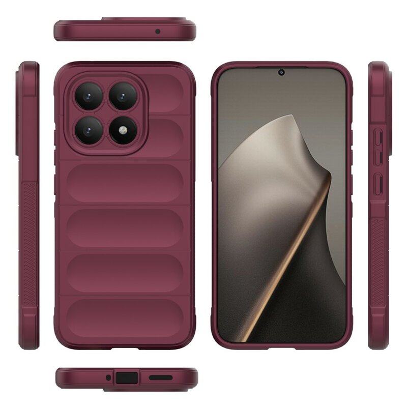 Husa Xiaomi 15T Techsuit Magic Shield, bordo