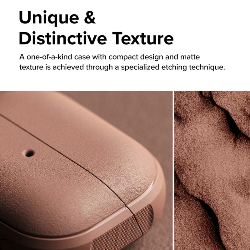 Husa Samsung Galaxy Buds 3 FE Ringke Onyx Magnetic, bej