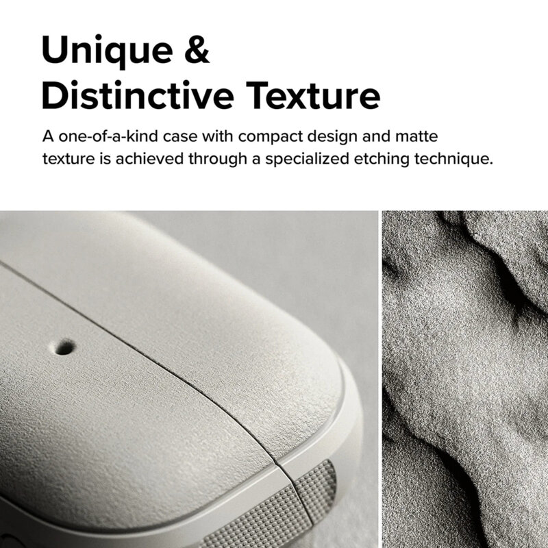 Husa Samsung Galaxy Buds 3 FE Ringke Onyx Magnetic, gri