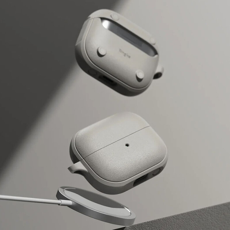 Husa Samsung Galaxy Buds 3 FE Ringke Onyx Magnetic, gri