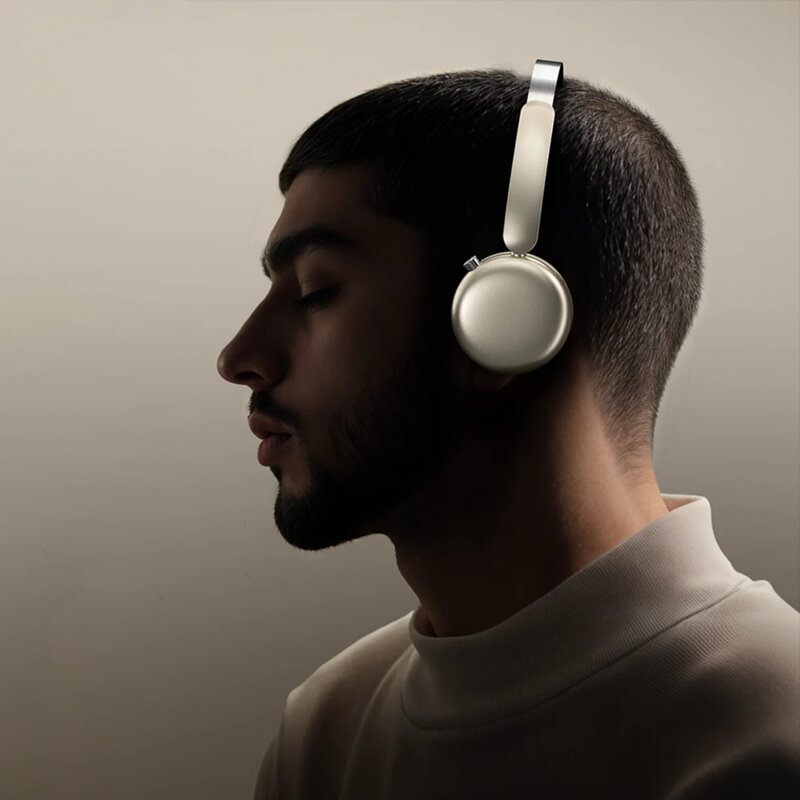 Casti Wireless Bluetooth, nivel Hi-Fi profesional Acefast H8, auriu