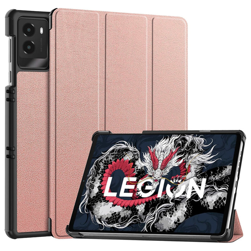 Husa Lenovo Legion Tab Gen 3 Techsuit FoldPro, roz