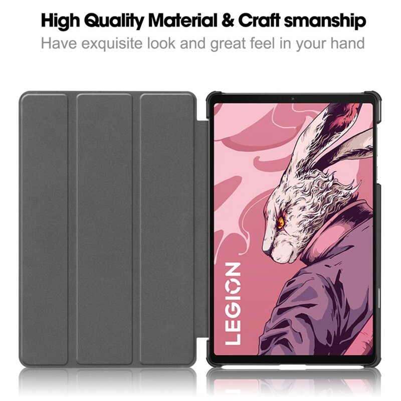 Husa Lenovo Legion Tab Gen 3 Techsuit FoldPro, roz