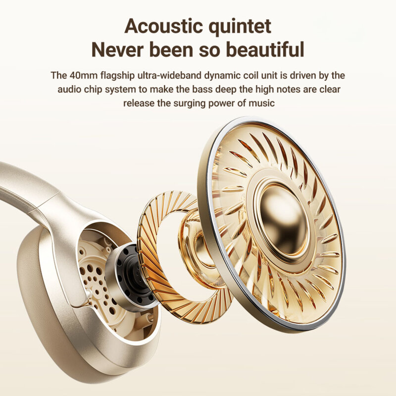 Casti Wireless Bluetooth, ANC, 3D Sense Acefast H5, negru