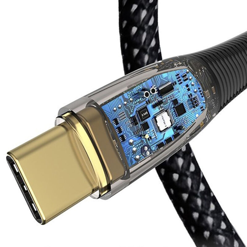 Cablu date Fast Charge tip C Lito, nailon, 60W, 1.2m, LD01