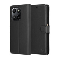 Husa Honor 400 Smart 4G Techsuit Leather Folio, negru