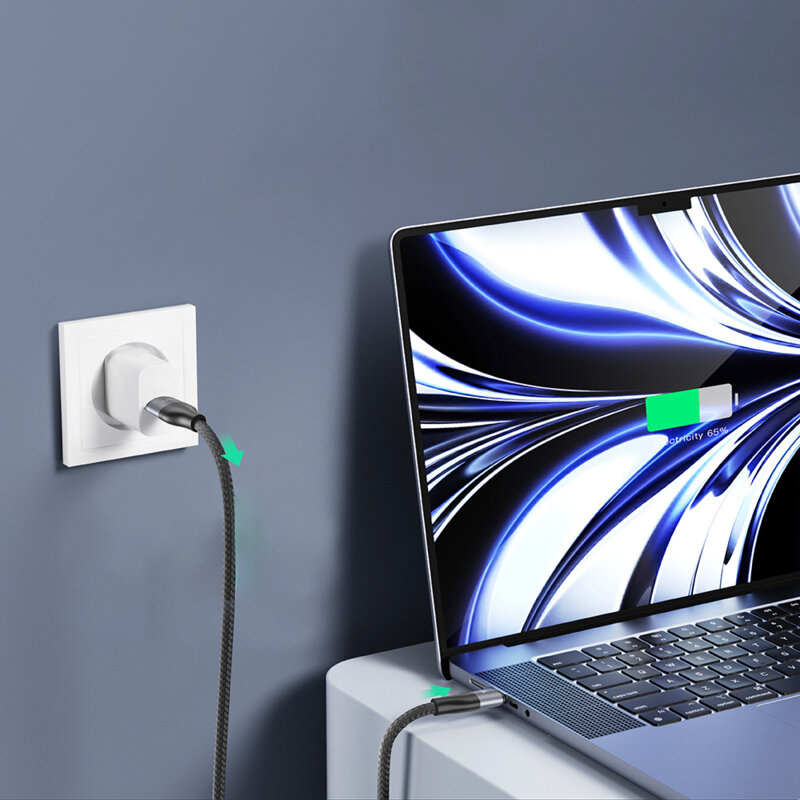 Cablu de date Type-C Fast Charging, 100W, 2m Lito LD25CC, gri