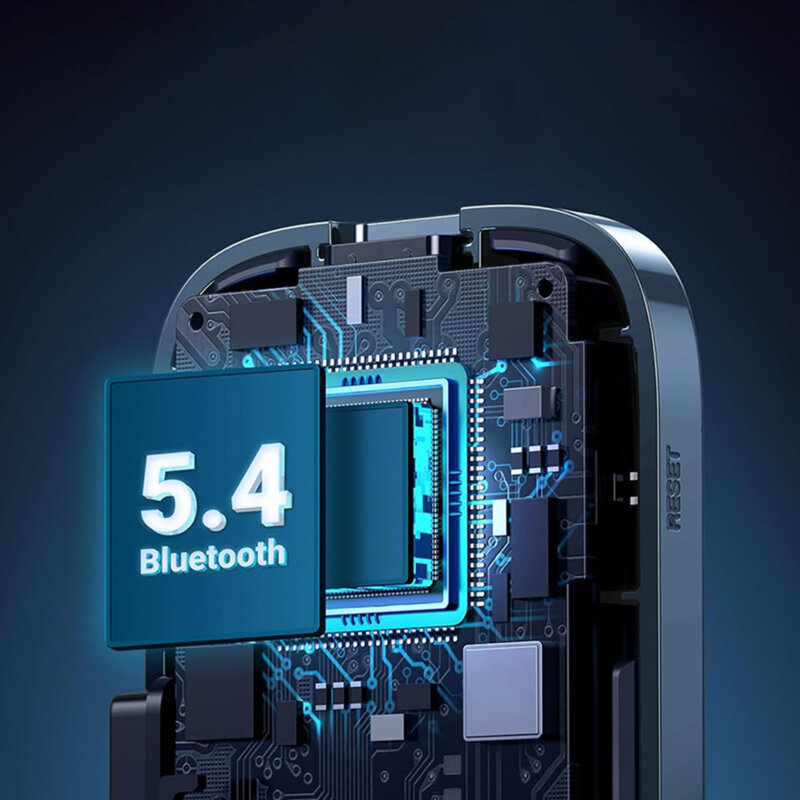 Adaptor audio Jack Bluetooth 5.3 cu microfon Ugreen, negru, 90748