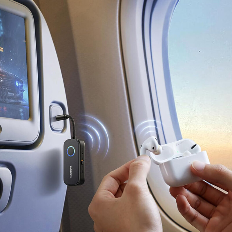 Adaptor audio Jack la Type-C cu microfon Ugreen CM672, gri, 35222A