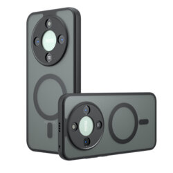 Husa Honor Magic8 Lite Techsuit PureFrost MagSafe, negru frost