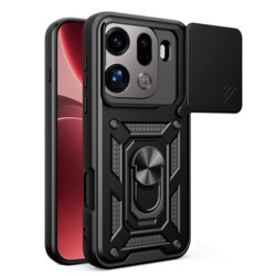 Husa Oppo Find X9 Pro protectie camera Techsuit CamShield Series, negru