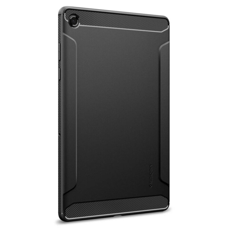 Husa Samsung Galaxy Tab A11 Plus Spigen Rugged Armor, negru mat