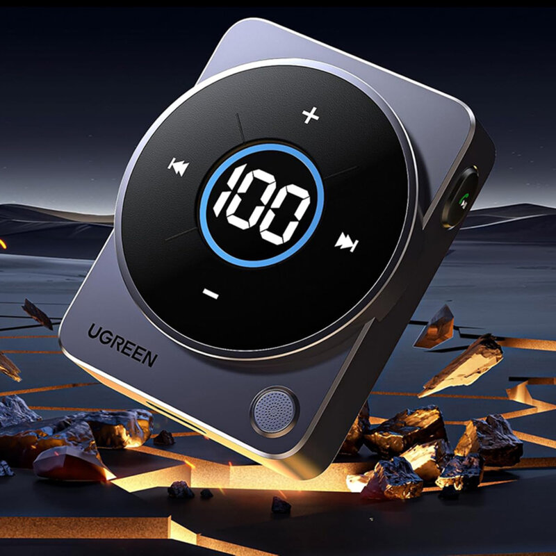 Adaptor audio Jack Bluetooth 5.4 Ugreen, gri, 35003