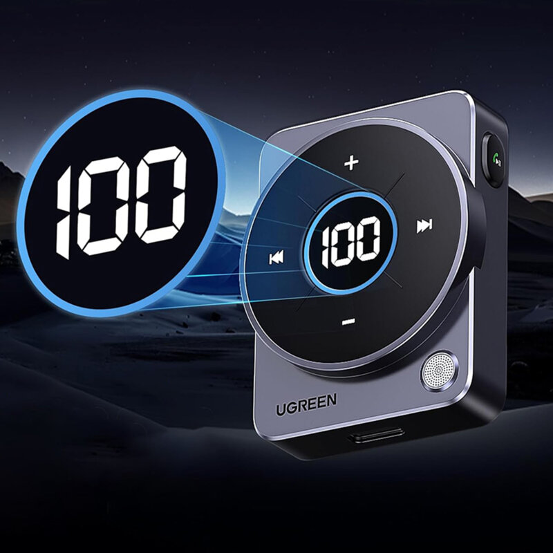 Adaptor audio Jack Bluetooth 5.4 Ugreen, gri, 35003