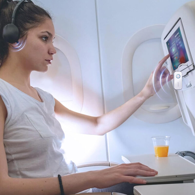 Adaptor audio Jack Bluetooth 5.4 cu microfon Ugreen, alb, 45812