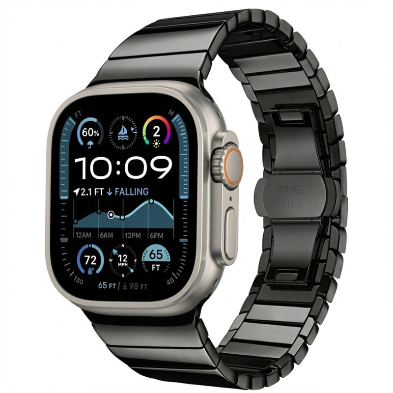 Curea Apple Watch Ultra Techsuit, negru, W012