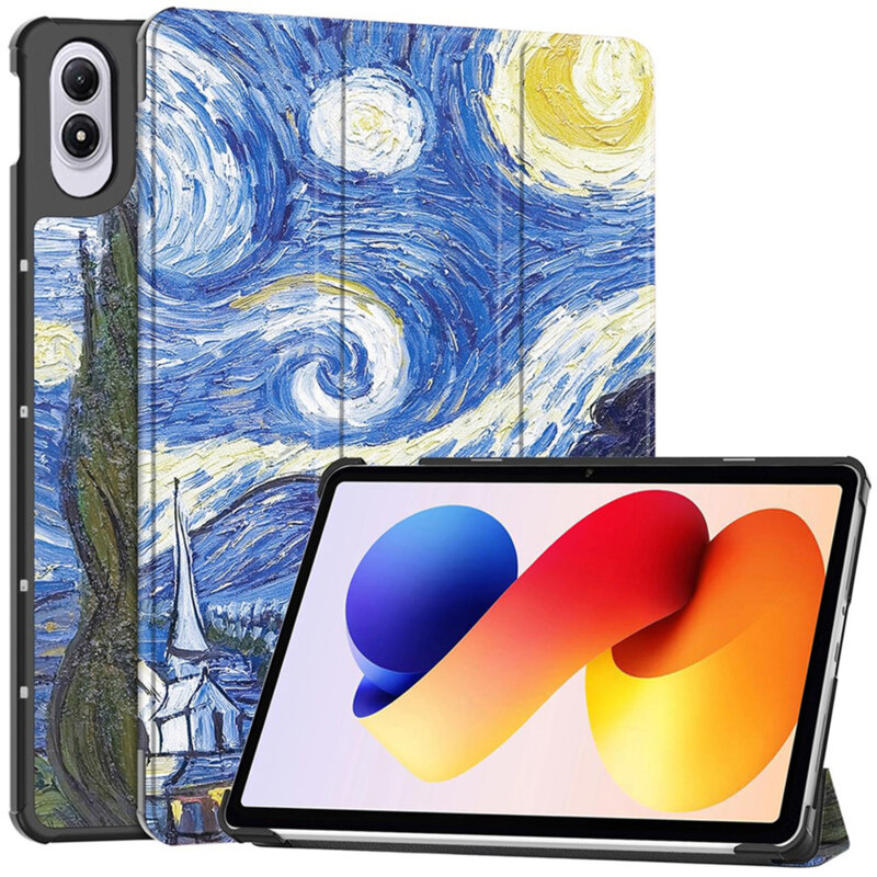 Husa Xiaomi Redmi Pad 2 Pro Techsuit FoldPro, Starry Night