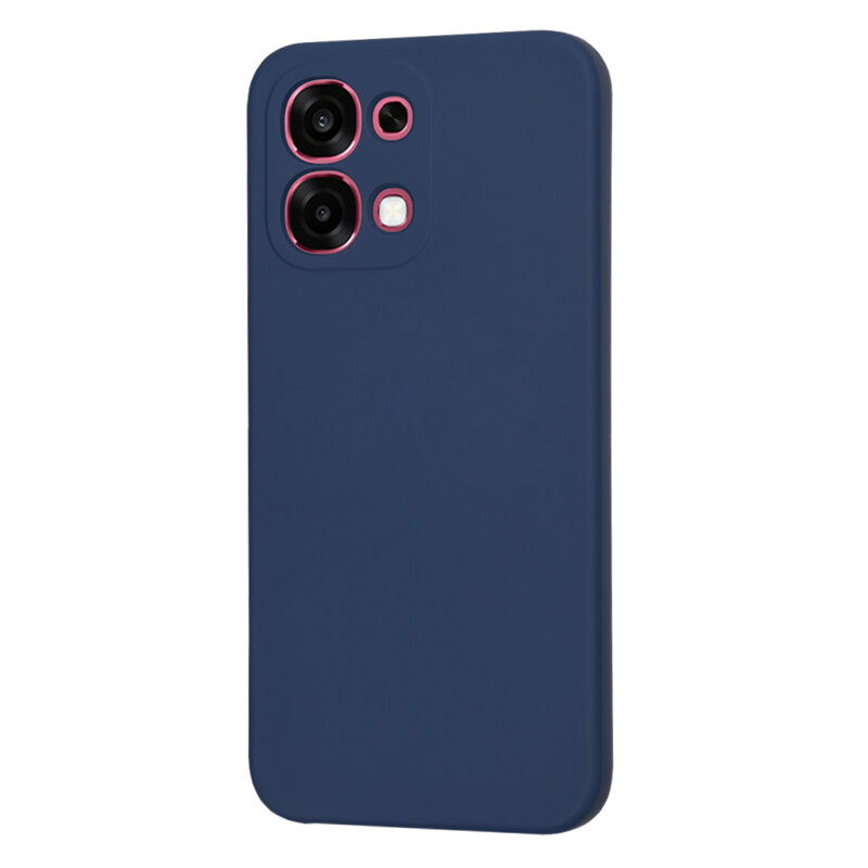 Husa silicon Oppo A6 Pro 4G Techsuit SoftFlex, bleumarin