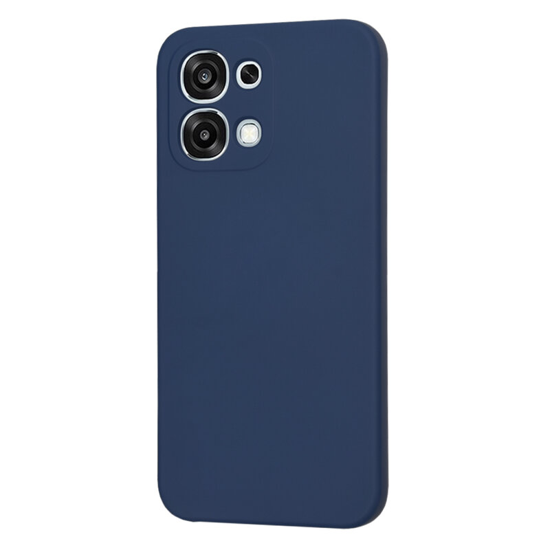 Husa silicon Oppo A6 Pro 5G Techsuit SoftFlex, bleumarin