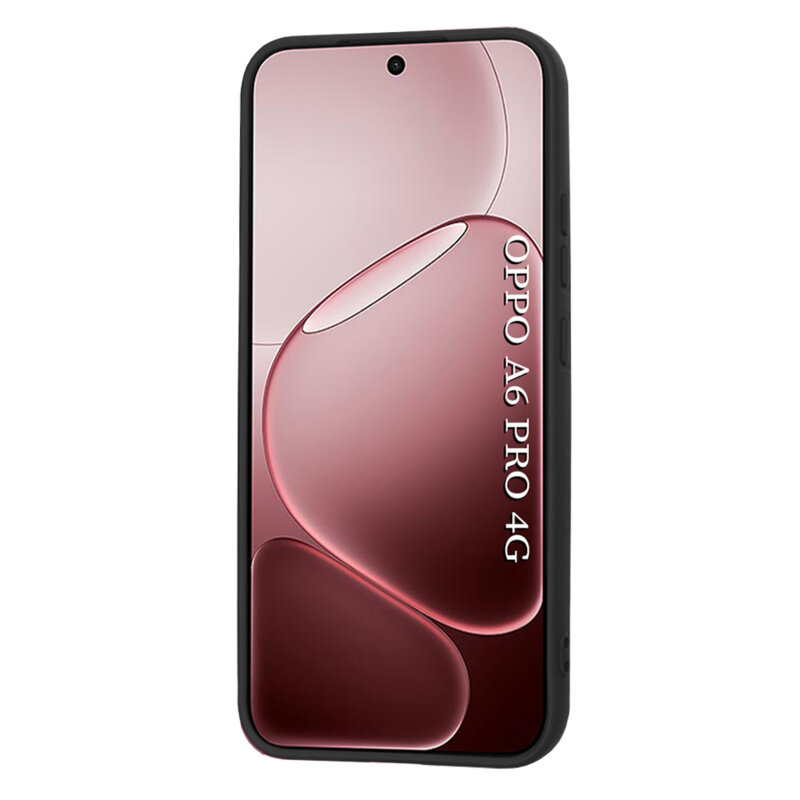 Husa silicon Oppo A6 Pro 4G Techsuit SoftFlex, negru