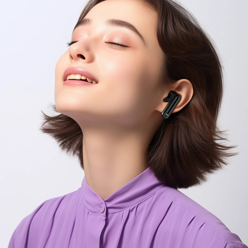 Casti True Wireless ENC cu display, Bluetooth 5.4, Acefast W2