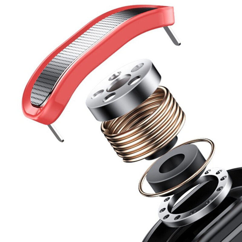 Microfon tip lavariera 360°, 600mAh, magnetic Yesido KR19, negru