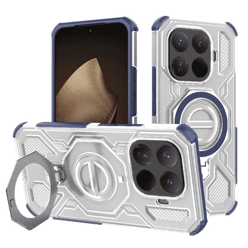 Husa Xiaomi 15T Pro Techsuit Carbon Shield PRO, albastru