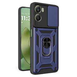 Husa Motorola Moto G06 protectie camera Techsuit CamShield Series, albastru